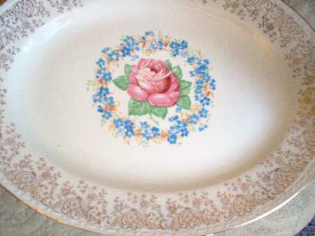 EAN26 12" Oval Serving Platter