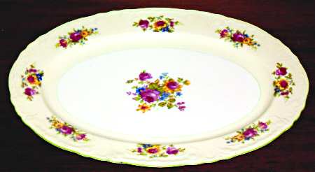 EMJ23 12" Oval Serving Platter
