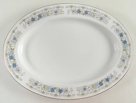 Angelita 12" Oval Serving Platter