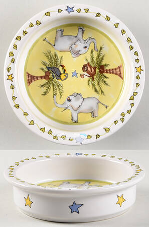 Noah's Ark Child's Bowl