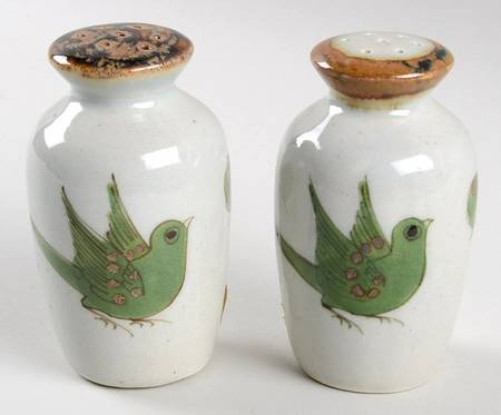 El Palomar Green Salt & Pepper Set