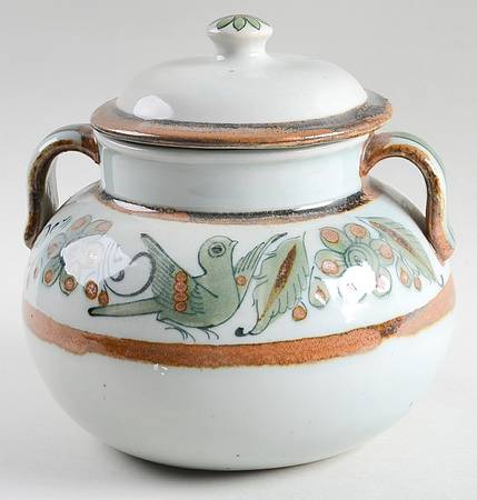 El Palomar Green Bean Pot & Lid