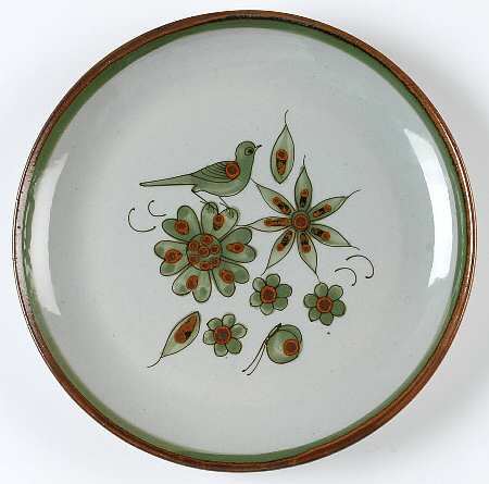 El Palomar Green Dinner Plate