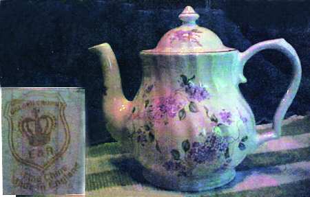 Lilac Lace Coffee Pot & Lid