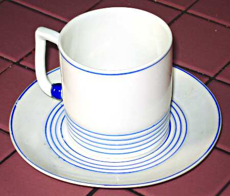 9383 Flat Demitasse Cup & Saucer Set