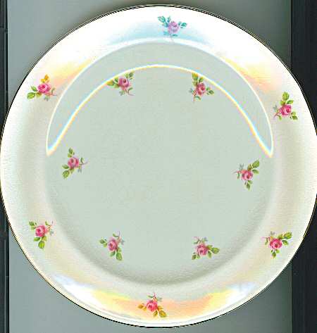 Ditsy Rose Dinner Plate