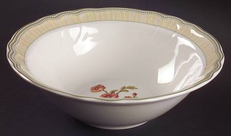 Fleur de Provence 9" Round Vegetable Bowl by Epoch
