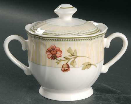 Fleur de Provence Sugar Bowl & Lid