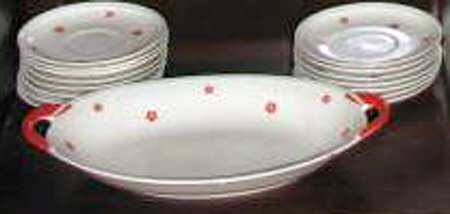 ESC363 11" Oval Vegetable Bowl