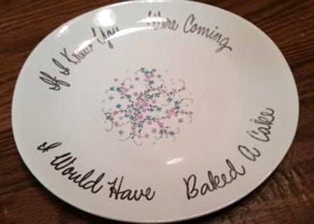 EAN32 Cake Plate