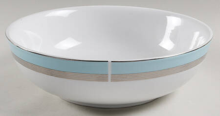Uptown Blue 10" Round Vegetable Bowl