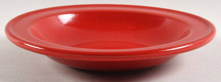 Pivoine (Red) 8" Soup/Pasta Bowl
