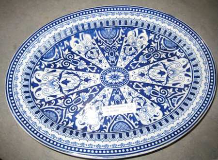 DMK2 12" Oval Serving Platter