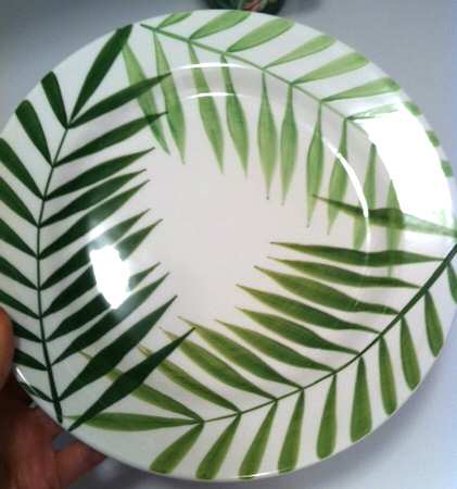 Fern Salad Plate