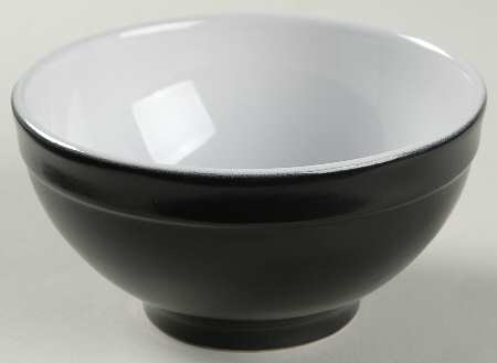 Black Coupe Cereal Bowl