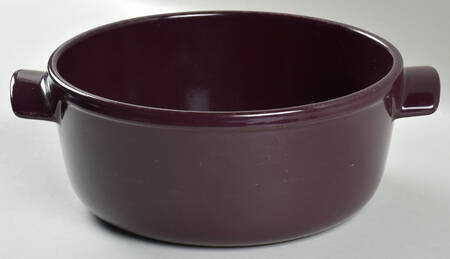 Figue (Maroon) 4 Quart Round Casserole No Lid