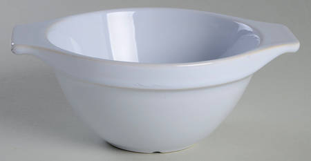 Blanc (White) Lugged Soup Bowl