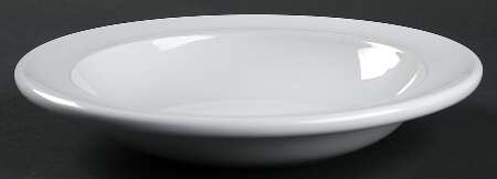 Blanc (White) 8" Soup/Pasta Bowl