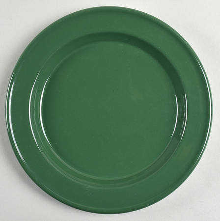 Olive Green Salad/Dessert Plate