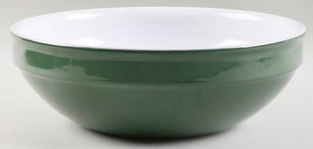 Olive Green 11" Round Serving Bowl