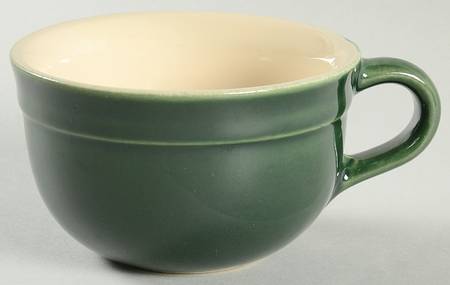 Olive Green Flat Cup