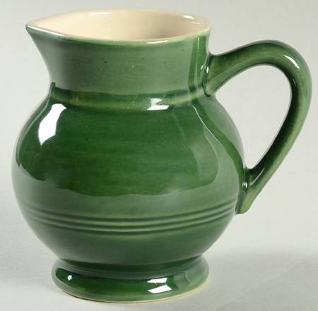 Olive Green Creamer