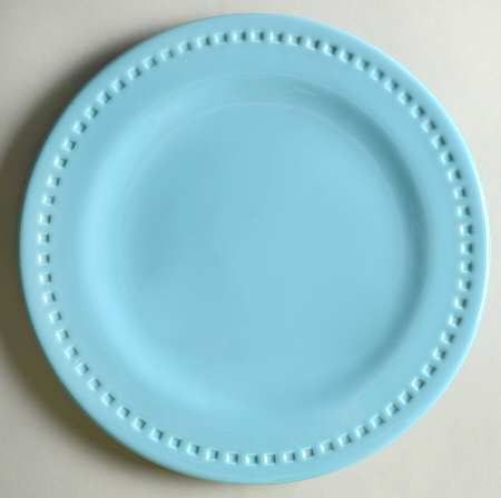 Kick It Up a Notch Aqua Salad Plate