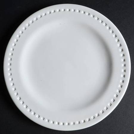 Kick It Up a Notch White Luncheon Plate