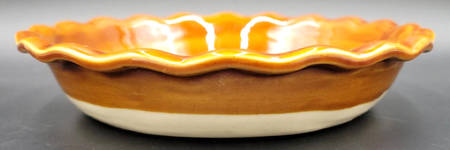 Artisan Caramel Pie Serving Plate