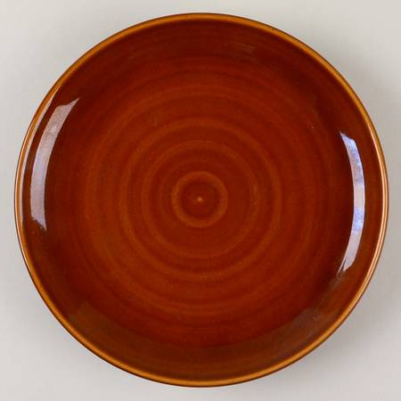 Artisan Caramel Coupe Salad Plate