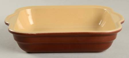 Artisan Caramel 8" Rectangular Baker