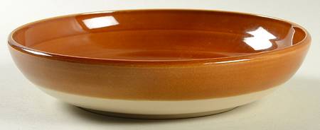 Artisan Caramel 9" Round Serving Bowl