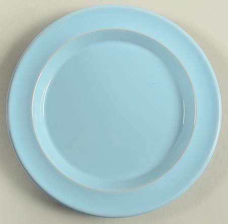 Sky (Light Blue) Salad/Dessert Plate