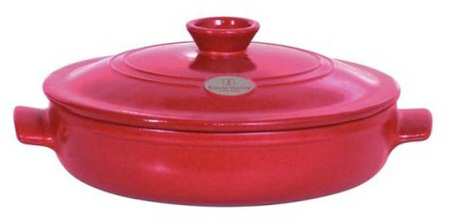 Flame Red (Rouge) 3.5 Quart Brazier with Lid