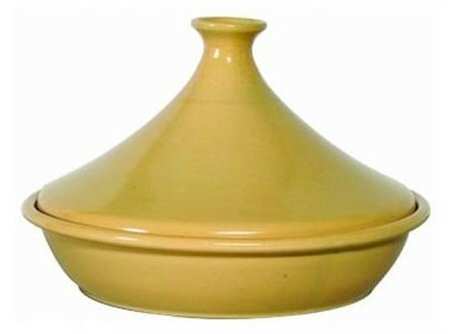Flame Yellow 2.5 Quart Tagine & Lid