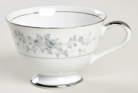 Blue Rose Footed Cup