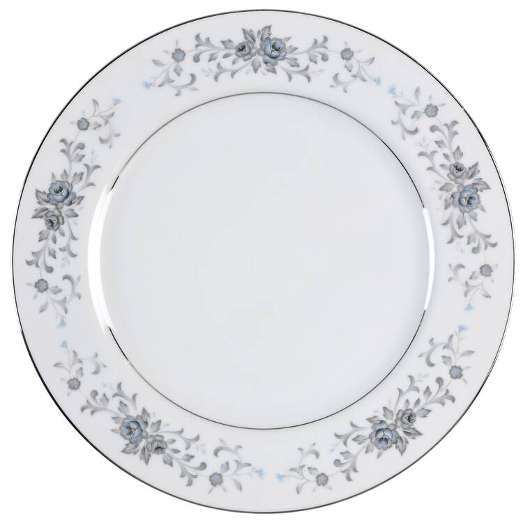 Blue Rose Dinner Plate
