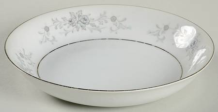 Blue Rose Coupe Soup Bowl