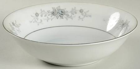 Blue Rose 9" Round Vegetable Bowl