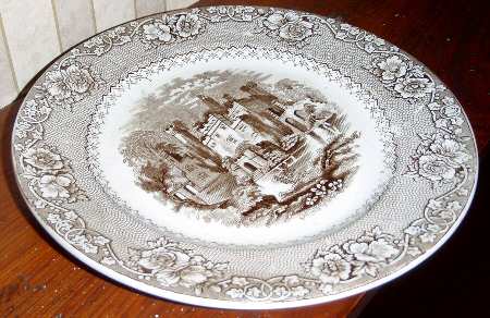 Alhambra Brown Salad Plate