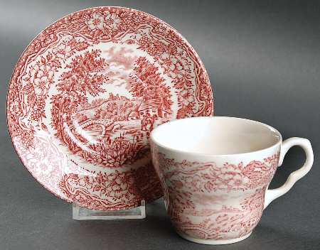 EIT46 Flat Cup & Saucer Set