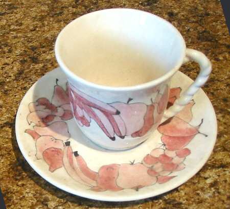849R Flat Cup & Saucer Set