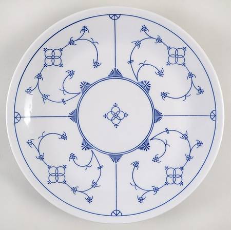 Blau Saks Cake Plate