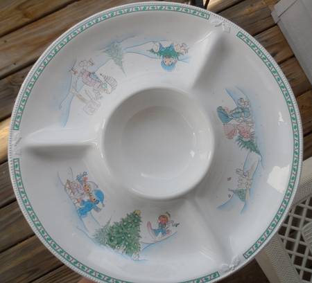 A Winter Wonderland 1 Piece Chip & Dip