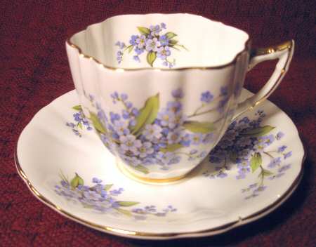 Coronation Footed Cup & Saucer Set