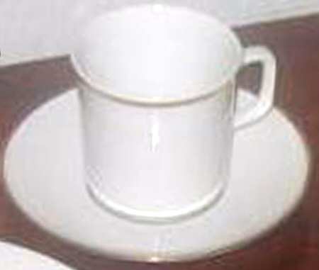 ESC235 Flat Cup & Saucer Set
