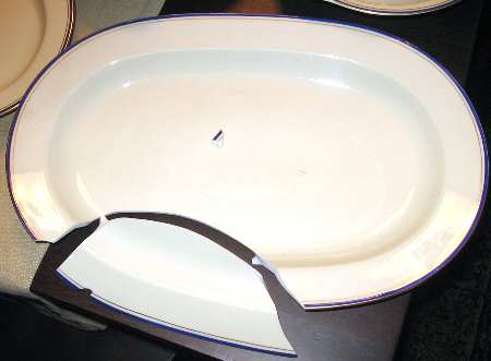 EDE49 16" Oval Serving Platter
