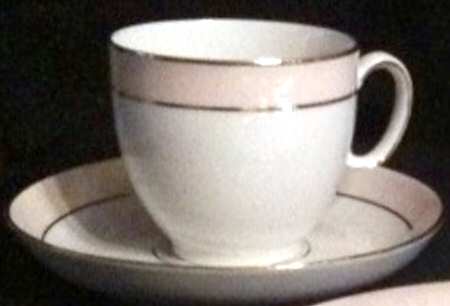 ESC241 Footed Cup & Saucer Set