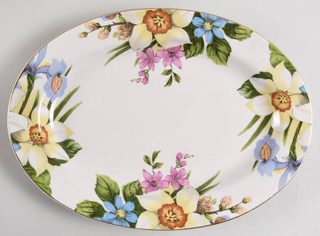 E1M2 14" Oval Serving Platter