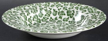 EIT20 Green Rim Soup Bowl